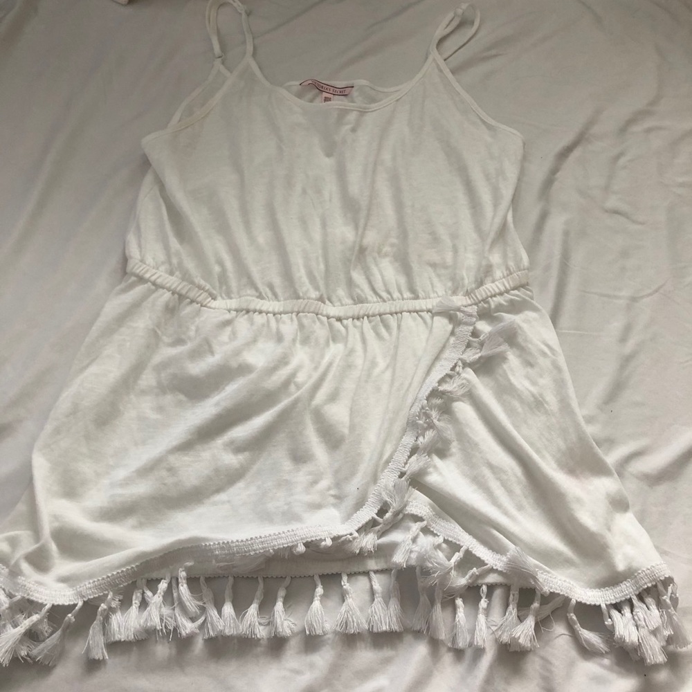 Victoria Secret White Beach Coverup